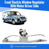 Fits Fiat Doblo 2006-2010 Front Window Regulator Electric W/Motor Driver Side thumbnail