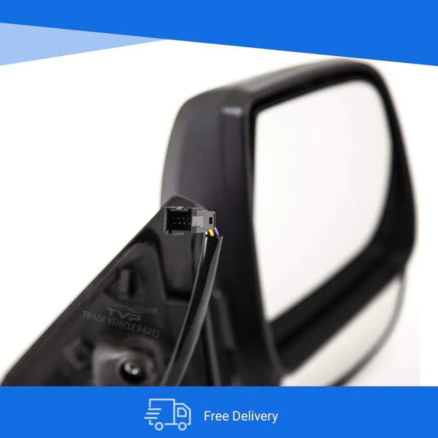 Fits Fiat Doblo 2010-2015 Door Wing Mirror Electric Heated Temp.S Black W/Ind Twin Glass Driver Side - image 5