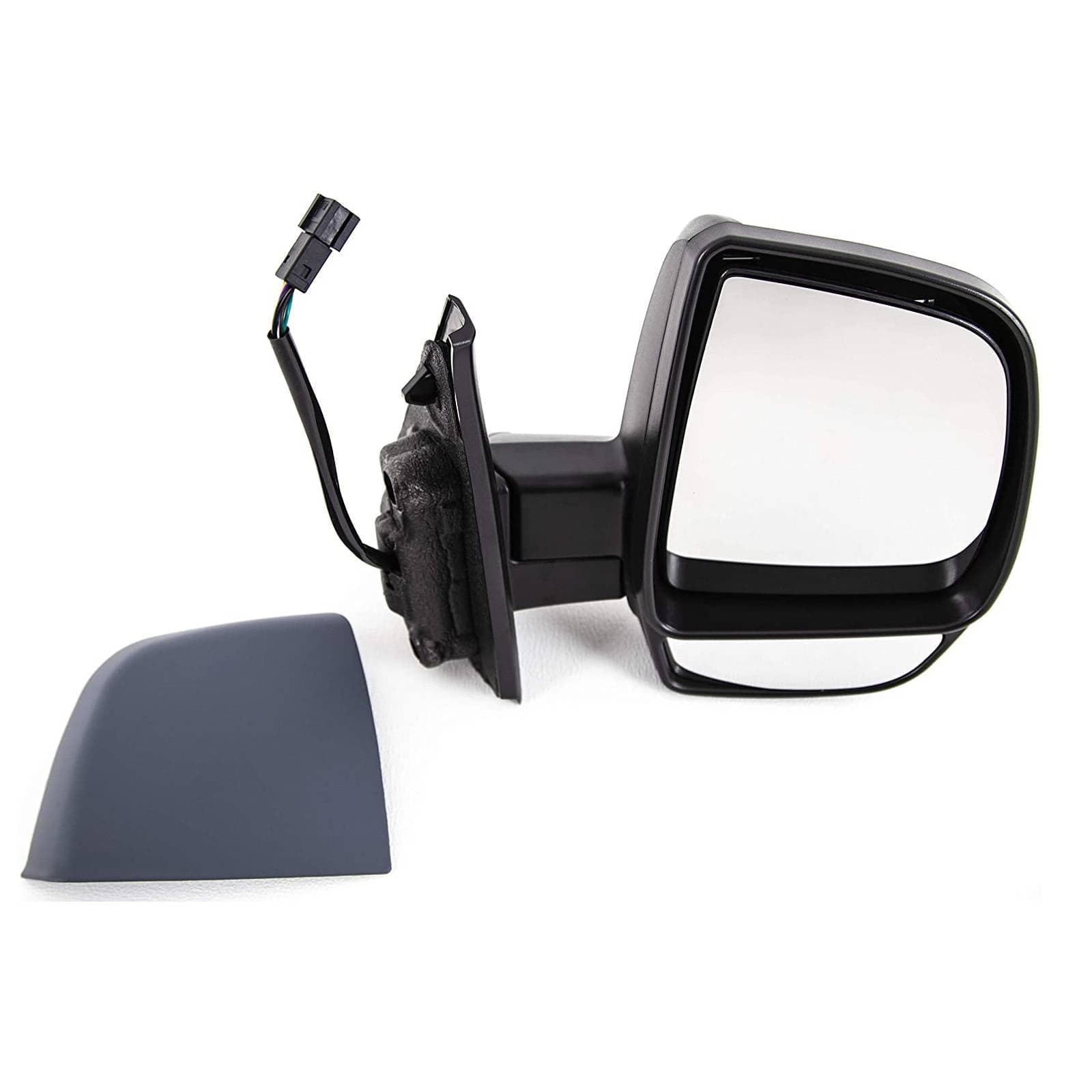 Fiat Doblo 2010-2015 Door Wing Mirror Electric Heated Temp.S Primed W/Ind Twin Glass Driver Side