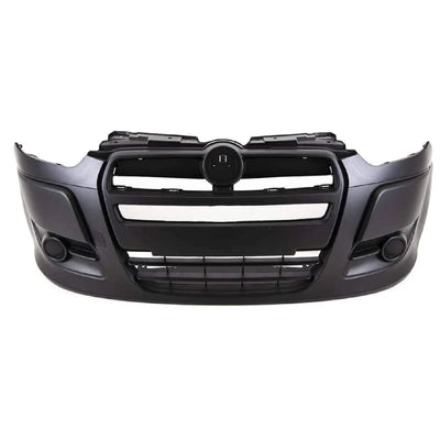 Fits Fiat Doblo 2010-2015 Front Bumper Textured No Fog Holes No Pdc Or Washer Holes - tradevehicleparts.co.uk