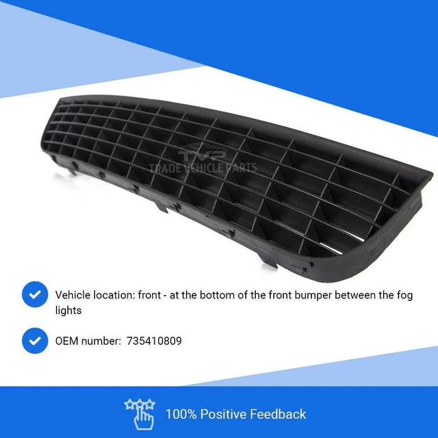 Fits Fiat Grande Punto 2006-2010 Front Lower Centre Bumper Grille  - image 3