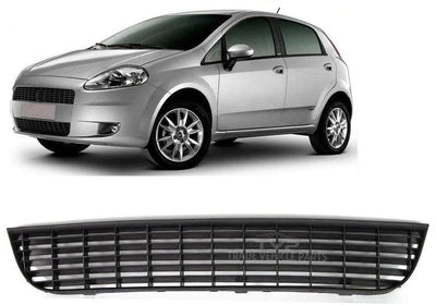 Fits Fiat Grande Punto 2006-2010 Front Lower Centre Bumper Grille  - tradevehicleparts.co.uk