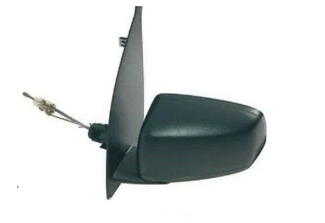 Fits Fiat Panda 2004-2010 Door Wing Mirror Manual Black Passenger Side - image 3