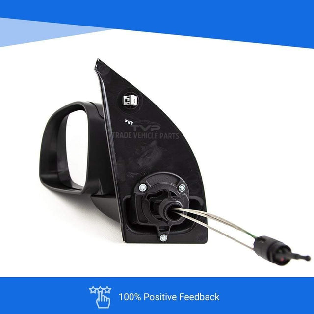 Fits Fiat Panda 2010-2012 Door Wing Mirror Manual With Black Cover Passenger Side - image 5