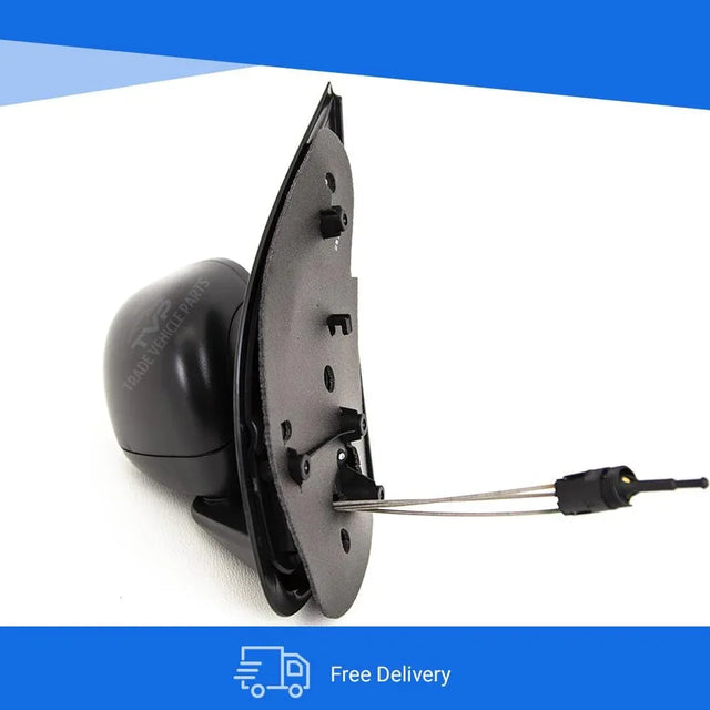 Fits Fiat Panda 2012- Door Wing Mirror Manual Black Driver Side - image 5