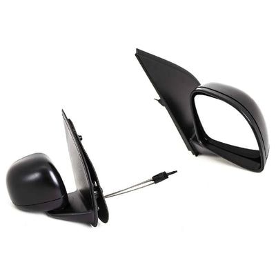 Fits Fiat Panda 2012- Door Wing Mirror Manual Black Driver Side - tradevehicleparts.co.uk