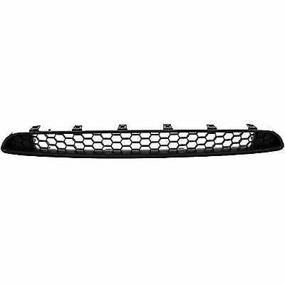 Fits Fiat Punto 2012- Front Grille Black Upper - tradevehicleparts.co.uk