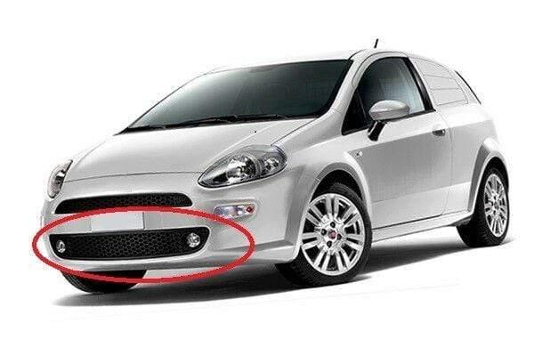 Fits Fiat Punto 2012-2018 Front Bumper Grille Lower Centre Section - image 2