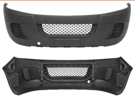 Fits Iveco Daily 2007-2012 Front Bumper Textured Black No Pdc Or Washer Holes - image 2