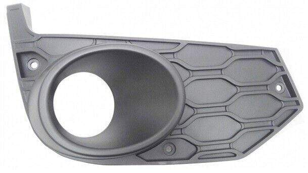 Fits Iveco Daily 2014- Front Bumper Fog Grille With Fog Lamp Hole Mat Black Driver Side