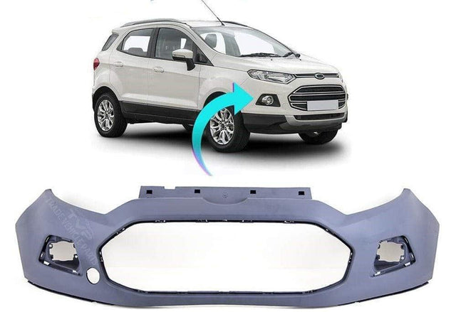 Fits Ford Ecosport 2014-2018 Front Bumper Primed No Pdc Or Washer Holes - image 5