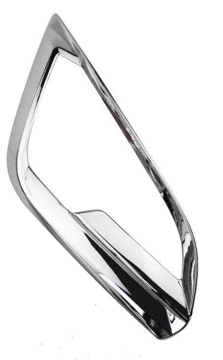 Ford Ecosport 2018- Front Bumper Fog Cover With Fog Hole Chrome Driver Side