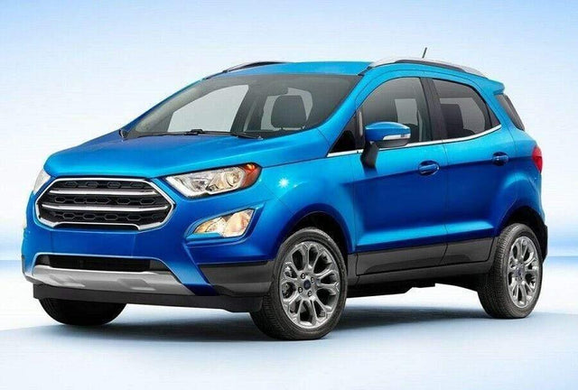 Fits Ford Ecosport 2018- Front Bumper Spoiler Painted Silver - image 2