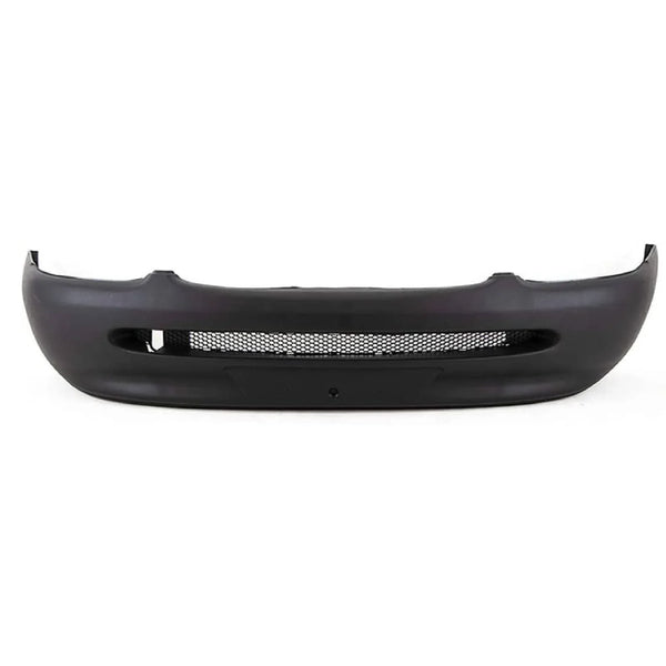 Fits Ford Escort 1995-2001 Front Bumper Primed With Grille No Fog Holes No Pdc Holes