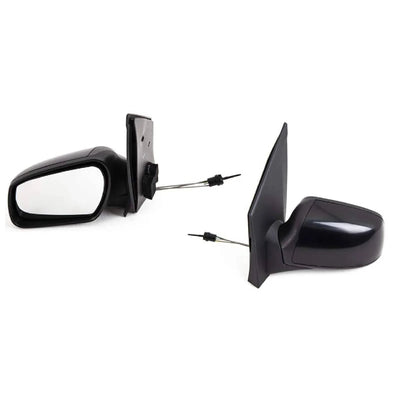Fits Ford Fiesta 2005-2008 Door Wing Mirror Manual Black Paintable Passenger Side - tradevehicleparts.co.uk