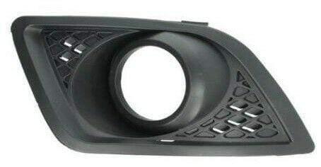 Fits Ford Fiesta 2006-2008 Front Bumper Fog Grille With Lamp Hole Driver Side - image 2
