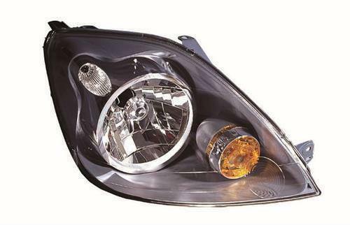 Ford Fiesta 2006-2008 Headlight Headlamp With Motor Driver Side