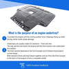 Fits Ford Fiesta 2008-2012 Engine Undertray Cover No Particulate Filter Diesel Models thumbnail