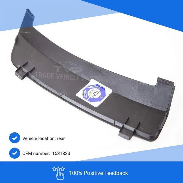 Fits Ford Fiesta 2008-2012 Rear Bumper Towing Eye Cover Black - image 3