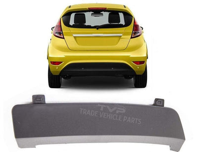 Fits Ford Fiesta 2008-2012 Rear Bumper Towing Eye Cover Black - tradevehicleparts.co.uk