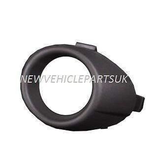 Fits Ford Fiesta 2008-2013 Front Bumper Fog Bezel Grille Surround Black Left Side - image 2