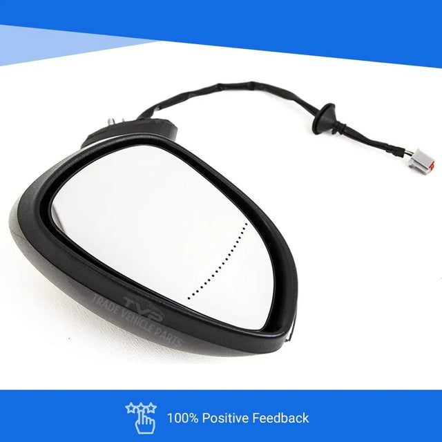 Fits Ford Fiesta 2013-2017 Door Wing Mirror Heated Electric Indicator Black Tex Cover Passenger Side - image 5