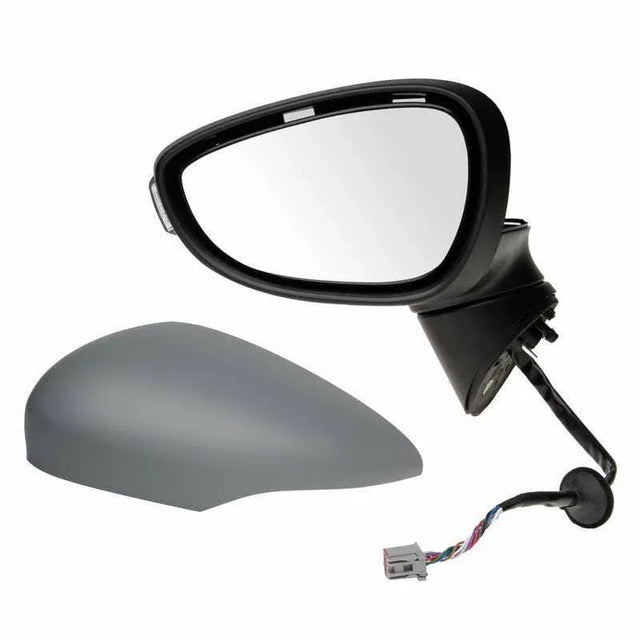 Fits Ford Fiesta 2013-2017 Door Wing Mirror Heated Electric Primed Left Power Fold 10 Pins - image 3