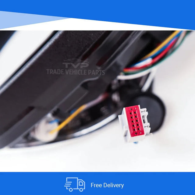 Fits Ford Fiesta 2013-2017 Door Wing Mirror Heated Electric Primed Right Power Fold 10Pins - image 6