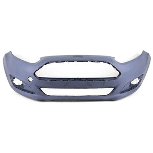Fits Ford Fiesta 2013-2017 Front Bumper Primed No Jet Wash Or Pdc