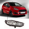 Fits Ford Fiesta 2013-2017 Headlight Headlamp Halogen Driver Side W/Motor Black Type thumbnail
