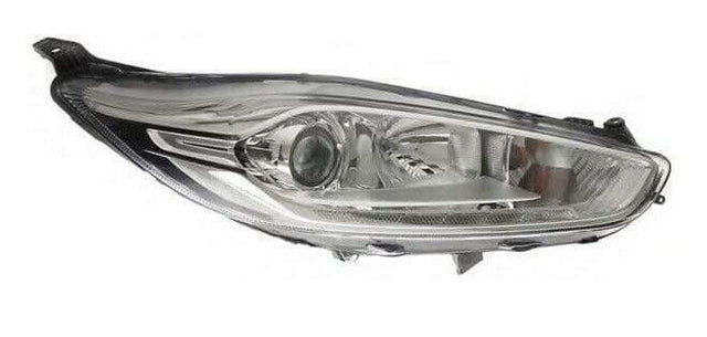 Fits Ford Fiesta 2013-2017 Headlight Headlamp Halogen Driver Side W/Motor & Led Drl - image 2