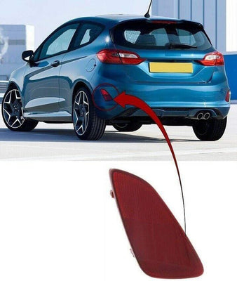 Fits Ford Fiesta 2017- Rear Lamp Fog Passenger Side - tradevehicleparts.co.uk