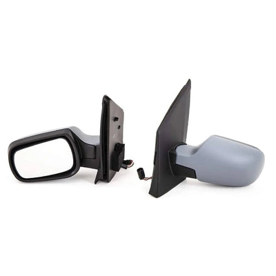 Fits Ford Fiesta Mk6 2002-2005 Door Wing Mirror Electric Heated Primed Passenger Side - tradevehicleparts.co.uk