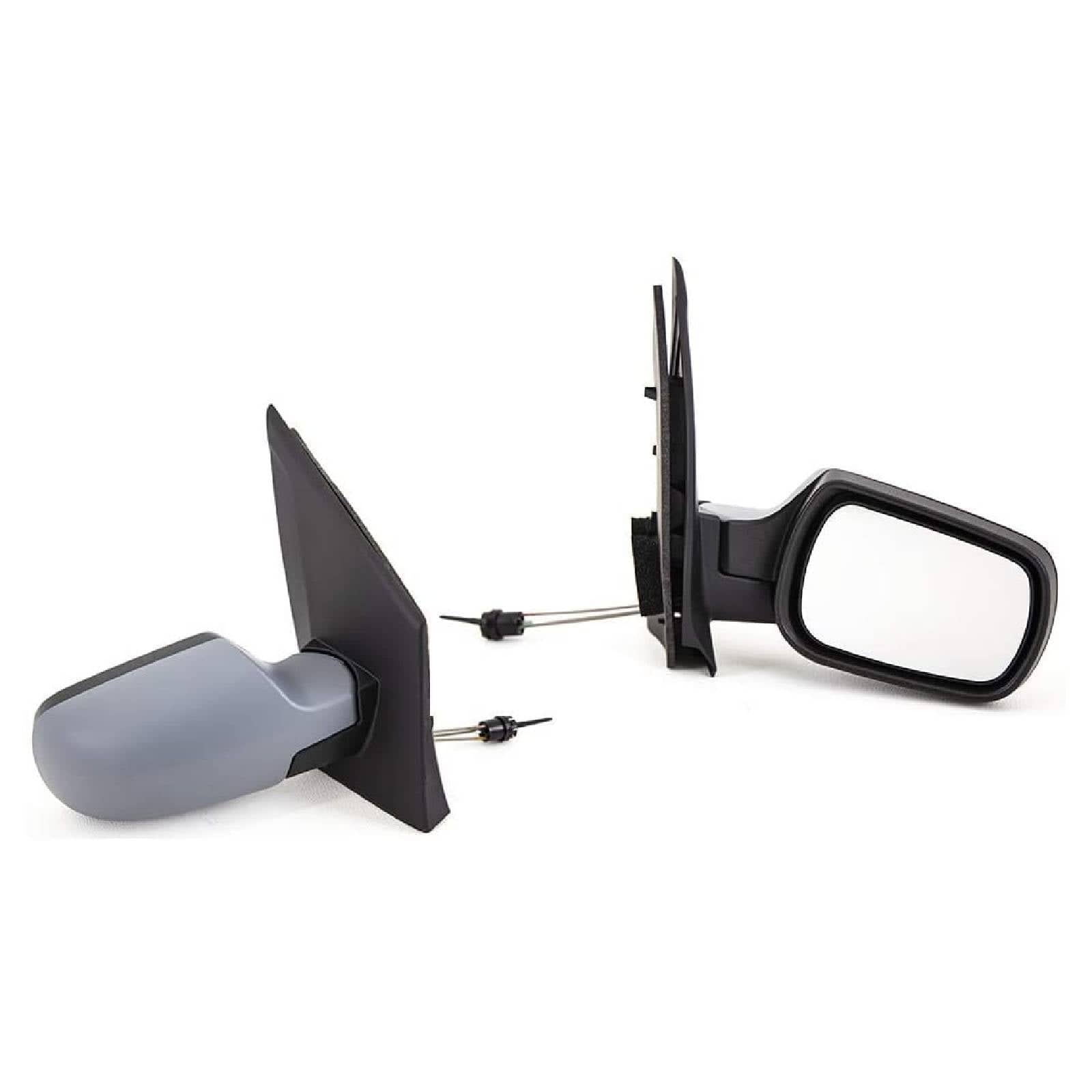 Ford Fiesta Mk6 2002-2005 Door Wing Mirror Manual Primed Driver Side