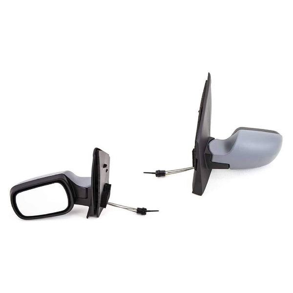 Fits Ford Fiesta Mk6 2002-2005 Door Wing Mirror Manual Primed Passenger Side