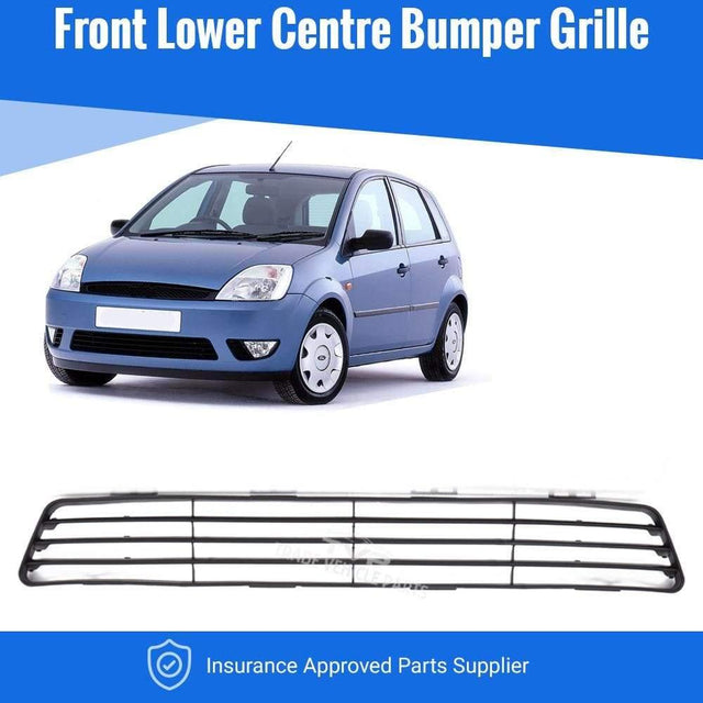 Fits Ford Fiesta Mk5 2002-2006 Front Bumper Lower Centre Grille - image 2