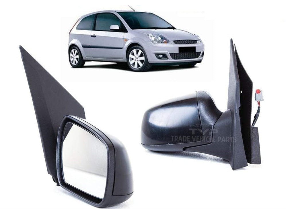 Ford Fiesta Mk6 2005-2008 Door Wing Mirror Electric Heated Primed Driver Side