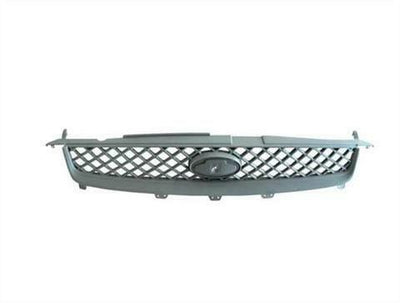 Fits Ford Fiesta 2006-2008 Front Grille Main Centre Black - tradevehicleparts.co.uk