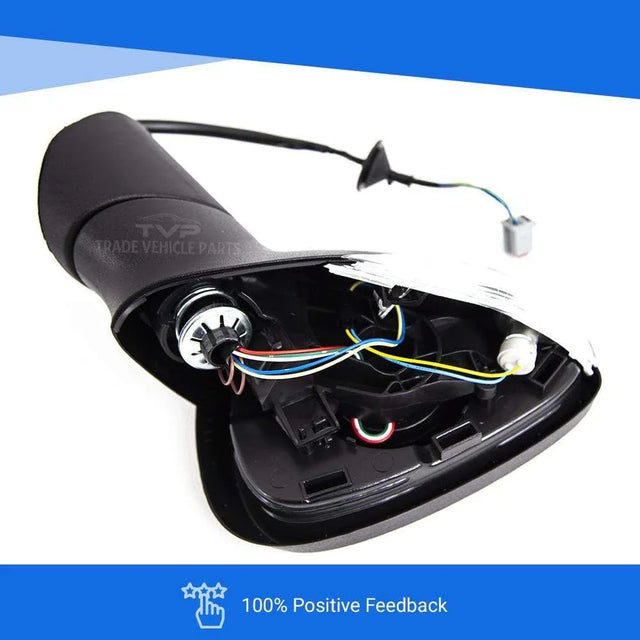 Fits Ford Fiesta Mk7 2008-2012 Door Wing Mirror Electric Heated Primed W/ Indicator Driver Side - image 5