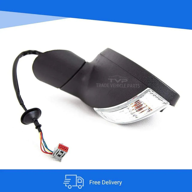 Fits Ford Fiesta Mk7 2008-2012 Door Wing Mirror Electric Heated Primed W/ Indicator Driver Side - image 6