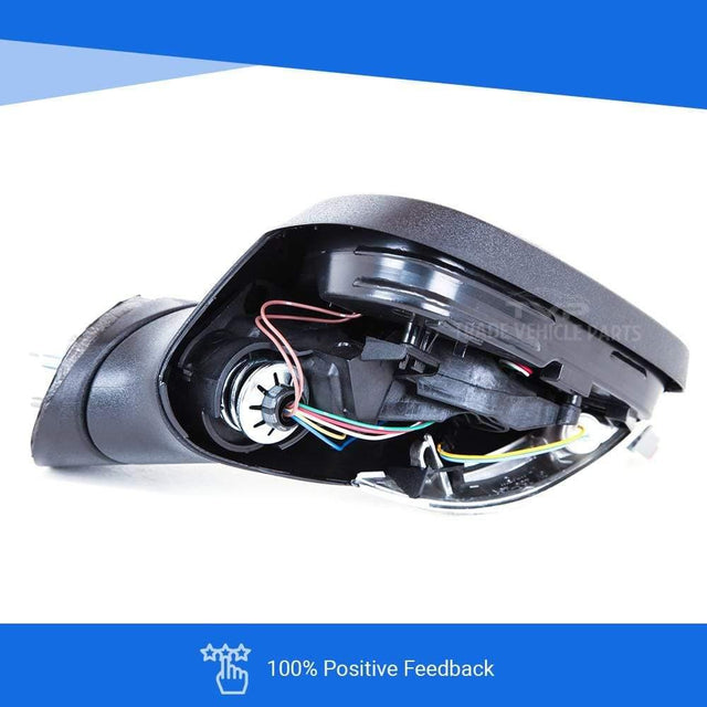 Fits Ford Fiesta Mk7 2008-2012 Door Wing Mirror Electric Heated Primed W/ Indicator Passenger Side - image 5