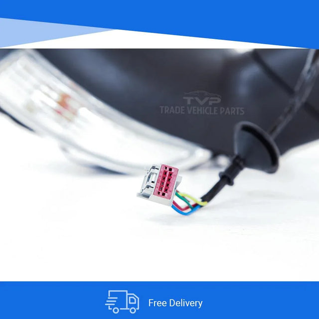 Fits Ford Fiesta Mk7 2008-2012 Door Wing Mirror Electric Heated Primed W/ Indicator Passenger Side - image 6