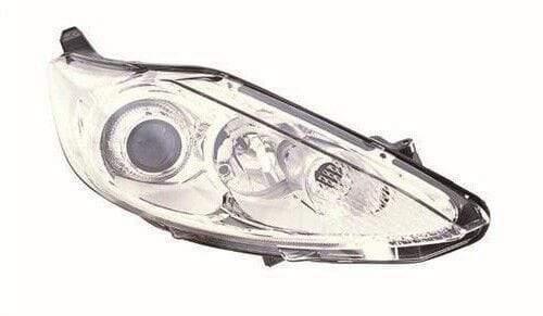 Fits Ford Fiesta Mk7 2008-2012 Headlight Headlamp With Motor Chrome Type Driver Side