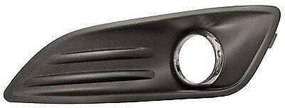 Fits Ford Fiesta Mk7 2013-2017 Front Bumper Fog Grille Chrome Fog Hole Passenger Side - tradevehicleparts.co.uk