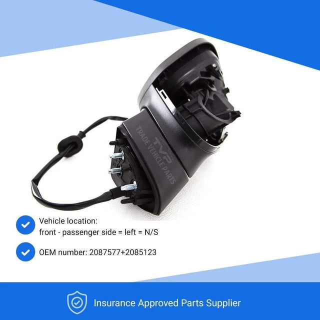 Fits Ford Fiesta Mk8 2017- Door Wing Mirror Electric Heated With Indicator 6 Pins Primed Cover Passenger Side - image 3