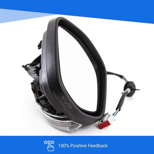 Fits Ford Fiesta Mk8 2017- Door Wing Mirror Electric Heated With Indicator 6 Pins Primed Cover Passenger Side - image 8