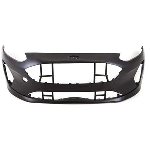Fits Ford Fiesta Mk8 2017- Front Bumper No Sensor Holes Primed Standard Models