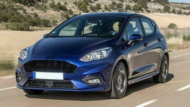 Fits Ford Fiesta Mk8 2017- 2021 Front Grille Slatted Type With Chrome Slats & Chrome Surround Standard Models Petrol - image 2