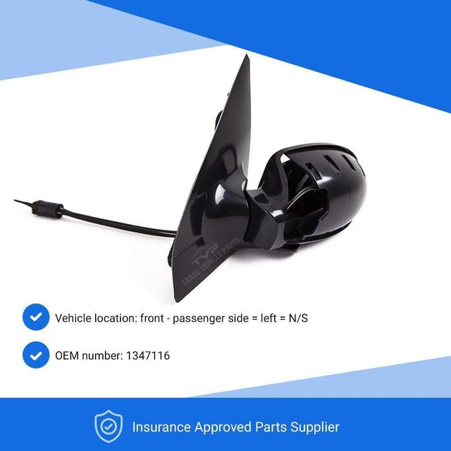 Fits Ford Focus 1998-2004 Door Wing Mirror Manual Primed Passenger Side - image 3