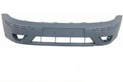 Fits Ford Focus 2001-2004 Front Bumper Primed With Towing Eye Cover Cap  - tradevehicleparts.co.uk